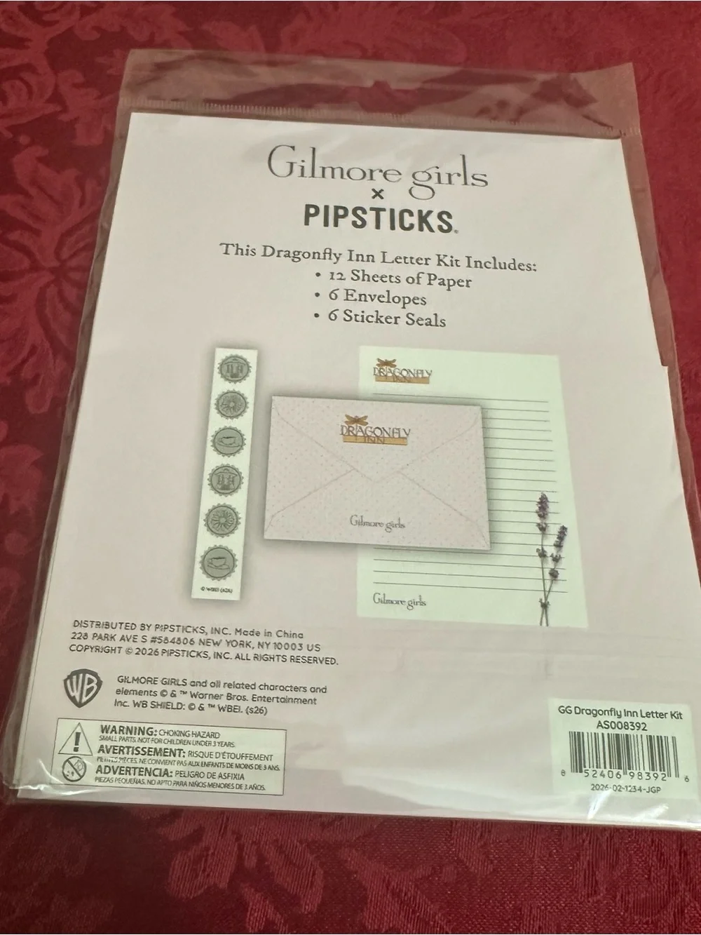 Gilmore Girls x Pipsticks Dragonfly Inn Stationery Set